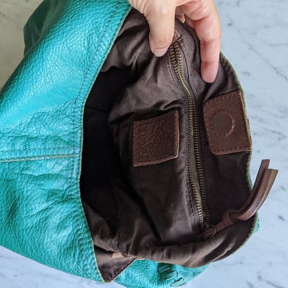 Lucky Brand Leather Hobo Bag - Picture 4 of 6